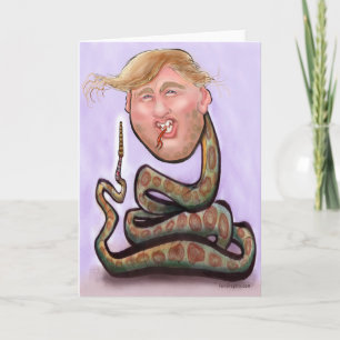 Cartão Trump 2025 Ano da Cobra