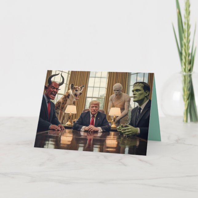 Cartão Trump Advisors Greeting Card (Frente)