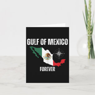 Cartão Trump America Golfo do México Presidente Trump Gol
