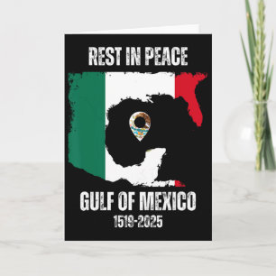 Cartão Trump América Rasga Golfo Do México Presidente Tru