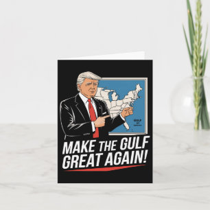 Cartão Trump America's Golfo México Presidente Trump Golf