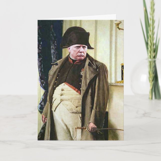 Cartão Trump Art of the Birthday Card (Frente)