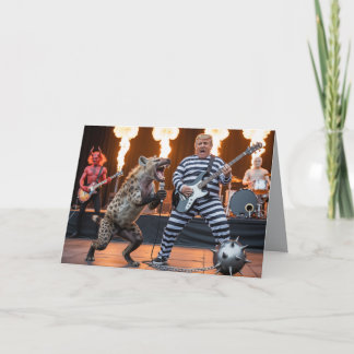 Cartão Trump Band From Hell Greeting Card