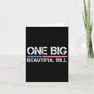 Cartão Trump Big Bill Um Grande Bill Funny Politi