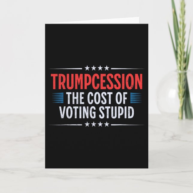 Cartão Trump Cession  (Frente)