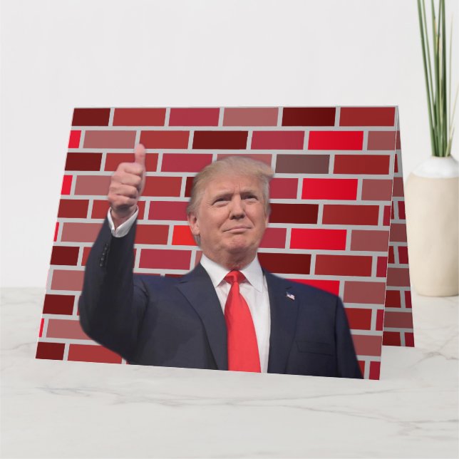 Cartão Trump Christmas (Frente)