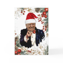 Trump Christmas Poinsettias & Berries