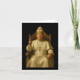 Cartão Trump Como Vaticano Igreja Pope Engraçado Tremor P