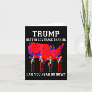 Cartão Trump Dance Papai Noel Natal
