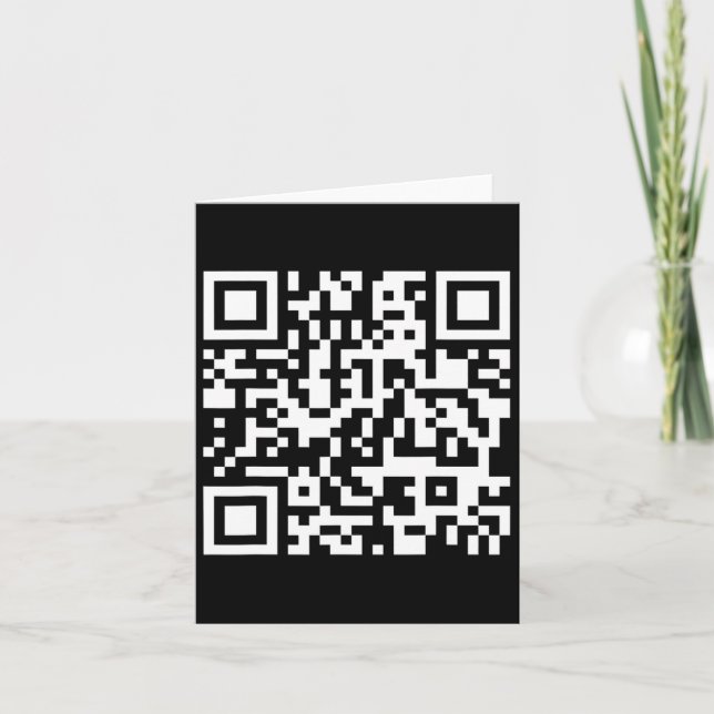 Cartão Trump Dance Troll Qr Presidente Engraçado Trump Da (Frente)