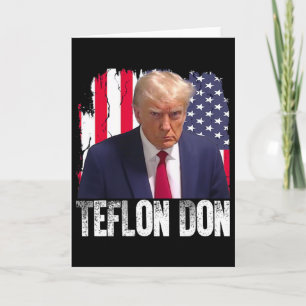 Cartão Trump Don Teflon Republicano Donald Trump Não Culp