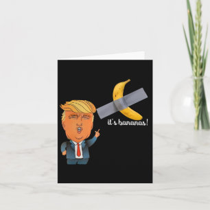 Cartão Trump É Banana (para Escala) Starship Engraçado Tr