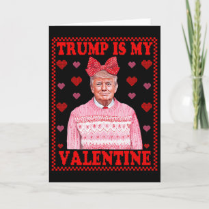 Cartão Trump É Meu Namorado Trump Garota Coquette Valenti