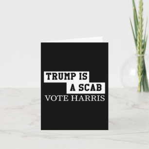 Cartão Trump É Um Voto De Cabra Harris