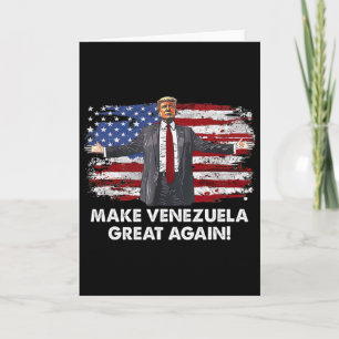 Cartão Trump Faça Venezuela Grande Novamente _9