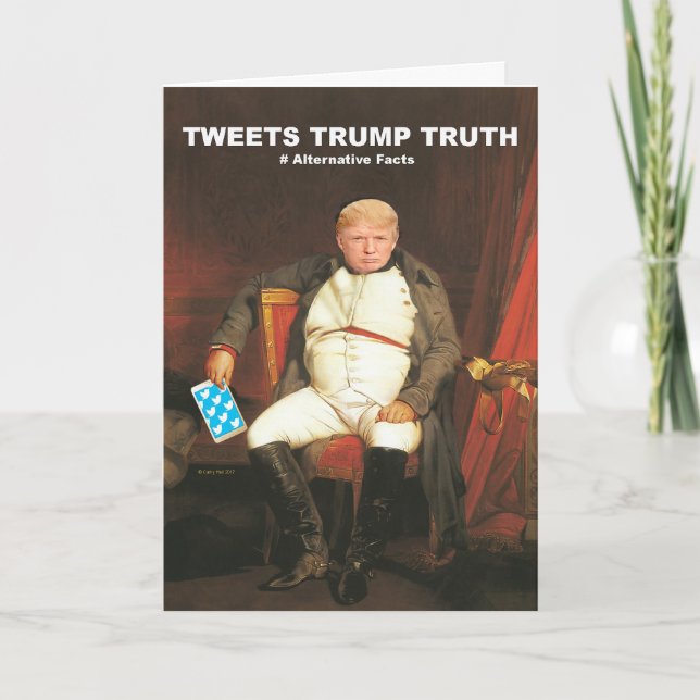 Cartão Trump Fact Birthday Card (Frente)
