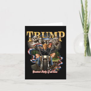 Cartão Trump Goat Home Pai Engraçado Trump Daddys Chegand