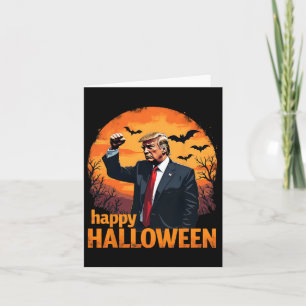 Cartão Trump Happy Halloween Trump Vance Usa Trump Hallow