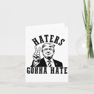 Cartão Trump Hater Vai Odiar