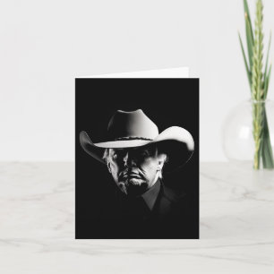 Cartão Trump Head Cowboy Eua 2024 Votação Eleições Eua Ma