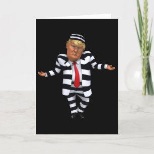 Cartão Trump in Prison Wear