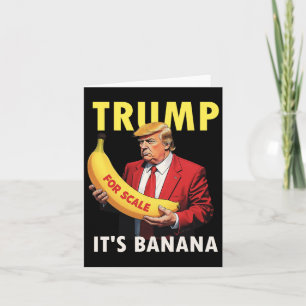 Cartão Trump It's Nana (for Scale) Starship Funny 1