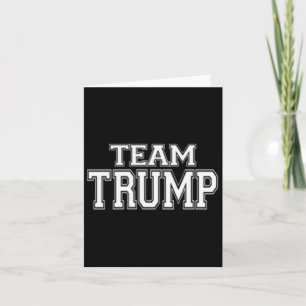 Cartão Trump Jersey Style Shirt W Trump 47 On Back