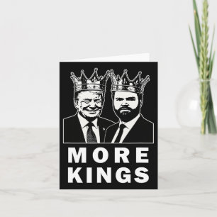 Cartão Trump King Dia da Independência Patriótica 4 de ju