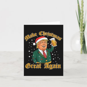 Cartão Trump Lover Feliz Natal Com Irmãos Trump