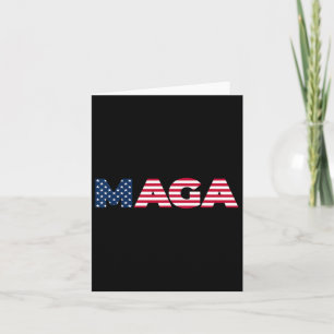 Cartão Trump Maga Liberdade 4 De Julho 2024 Bandeira Dos 