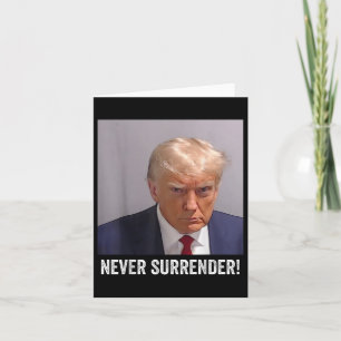 Cartão Trump Mug