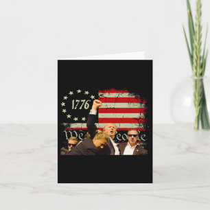 Cartão Trump Pa Rally Pensilvânia Rally Trump 2024