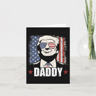 Cartão Trump Pai 2025 - Pai oficial da Trump Engraçado 1