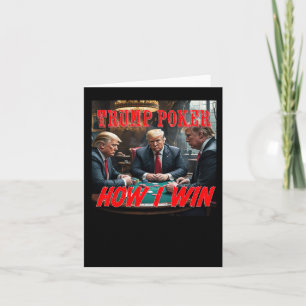 Cartão Trump Poker