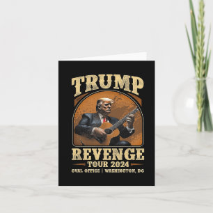 Cartão Trump Revenge Tour 2024
