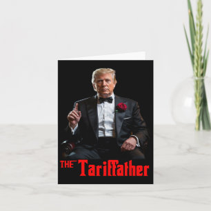 Cartão Trump Tarifdad Tariffinador Dia de Libertação Tari