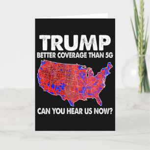 Cartão Trump Tem Melhor Cobertura Do Que Mapa De 5g Trump