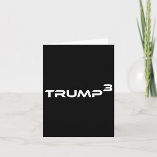Cartão Trump Times 3 Eleito Em 28 Novamente Nos Eua Funny