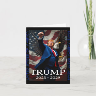 Cartão Trump Torna o Excelente da América novamente 2025