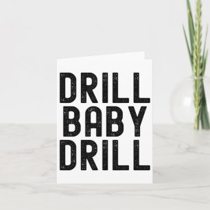 Cartão Trump Vance Drill Byby Trump Presidente