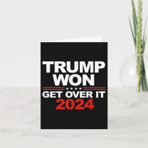 Cartão Trump Won Supera O Segundo Mandato Trump 2024
