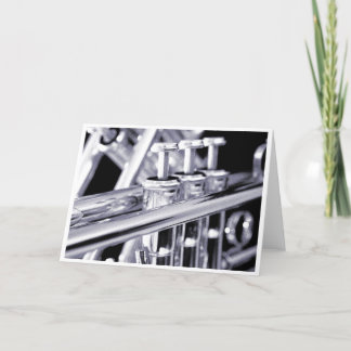 Cartão Trumpet Greeting Card