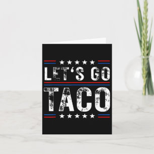 Cartão Trumps Sempre Chicken Out Taco