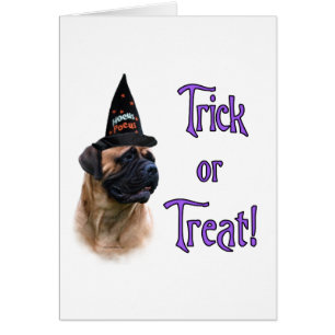 Cartão Truque Bullmastiff