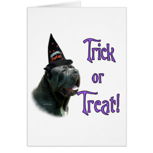 Cartão Truque Mastiff napolitano