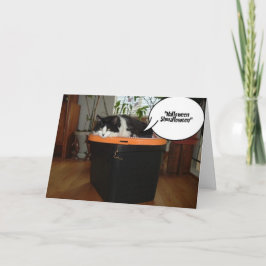 Cartão Truque ou Tratar