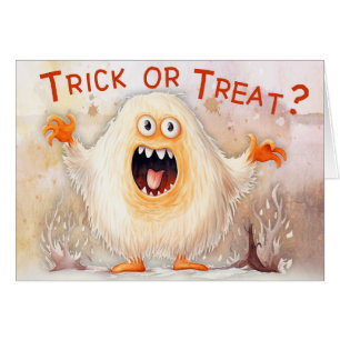 Cartão Truque ou Tratar