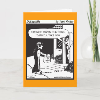 Cartão Truque ou Tratar