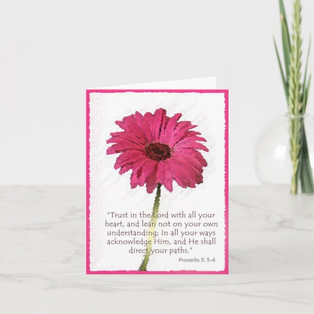 Cartão TrustintheLordZazzle (Frente)