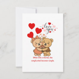 Cartão truth love card